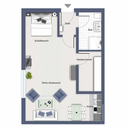 Strandjuwel 240 Appartement Ostseebad Kühlungsborn